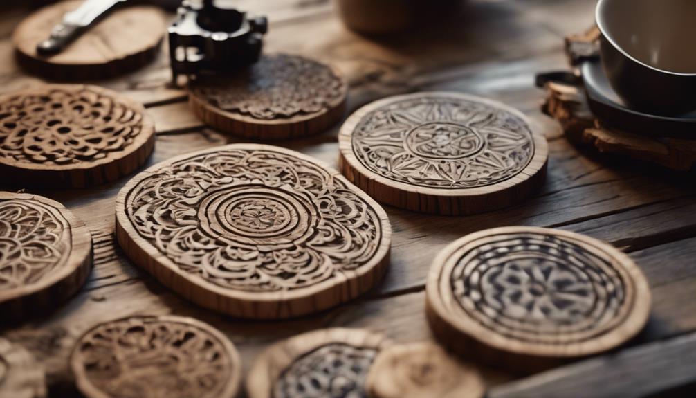 rustic charm for tables